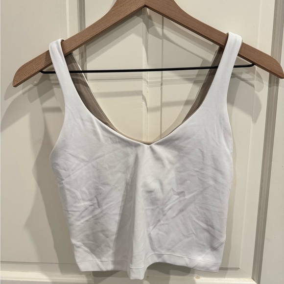 Lululemon Athletica Align White Tank Top - Picture 1 of 4